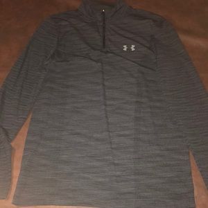 I am selling a Fitted Under Armour Zip Up Long sleeve shirt